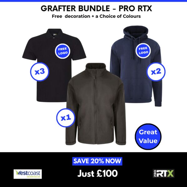 The Grafter Bundle - Pro RTX + Free Left Chest Logo Thumbnail