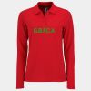 SOL'S Ladies Perfect Long Sleeve Piqué Polo Shirt Thumbnail